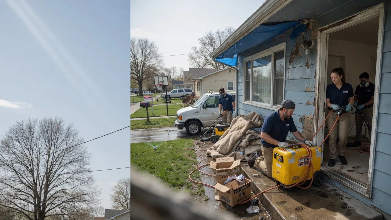 Basement Flood Cleanup in Falmouth, KY near me